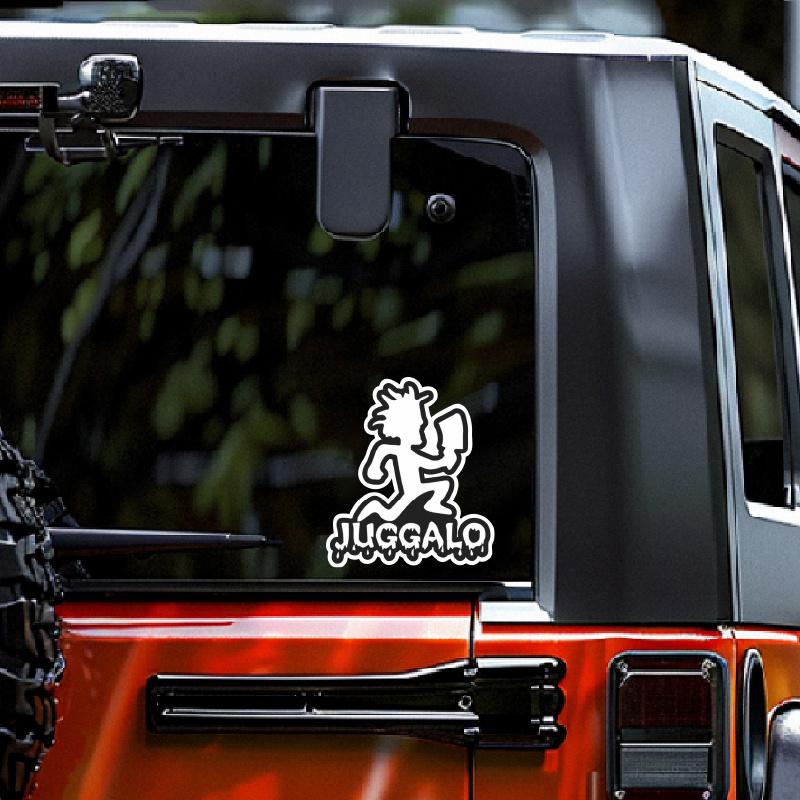 Insane Clown Posse ICP Hatchet Man Car Stickers Waterproof for Body Windshield Window Trunk Vinyl Refit Decals Durable Decor