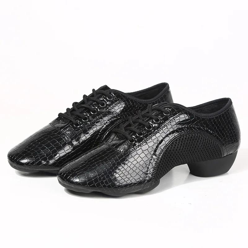 

Женские танцевальные туфли латинские туфли для сальсы мягкая подошва профессиональные джазовые туфли для танго для девочек для танцев женские комнатные кроссовки бальные 34 чёрный