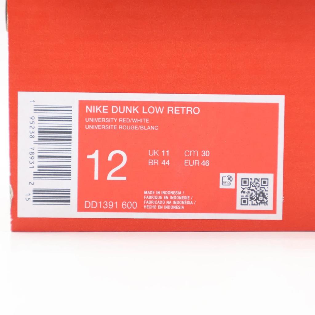 DD1391-600 Nike Dunk Low Championship University Red Reverse St John's (Pánské)