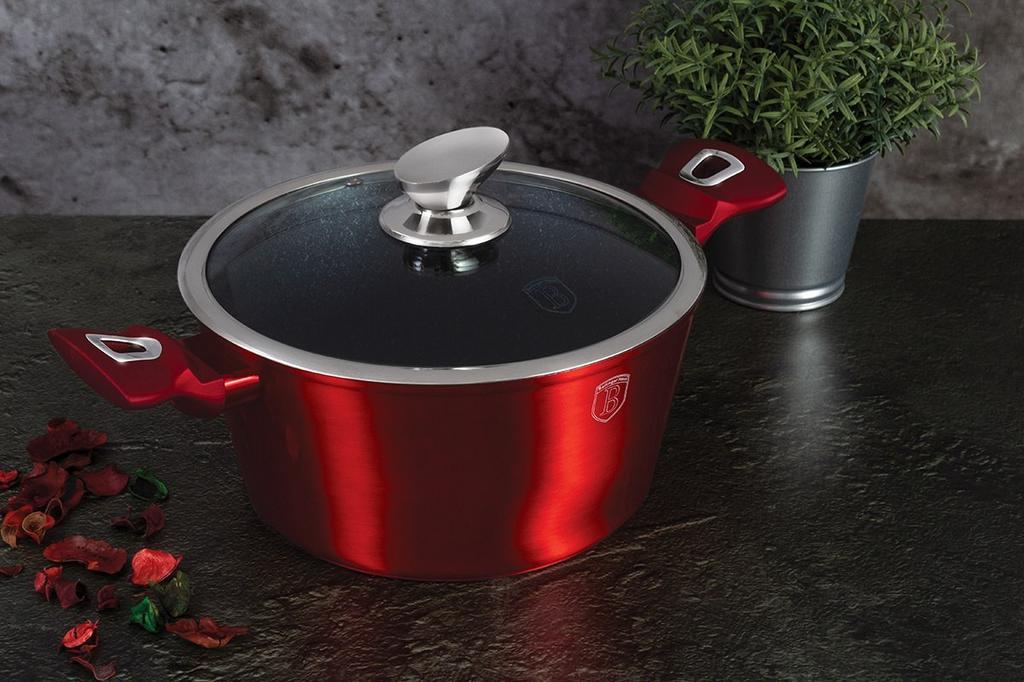 Garnek + patelnia granitowa berlinger haus bh-6779 lumarko!