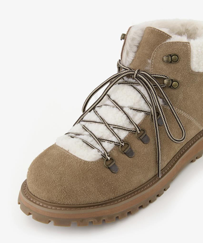 Romantic Move Mountain Winter Boots R25U101 (Beige Suede)