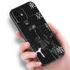 Husa de telefon Anime Tokyo Ghoul pentru Apple iPhone 14 13 12 Mini 11 Pro Max 7 8 XR X XS 7 8 Plus SE 2020 2022 Husa moale neagra