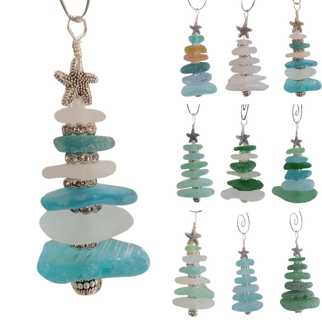 Christmas Crystal Tree Pendant Decoration Fun Garden Tree Decoration Christmas Unforgettable Gift