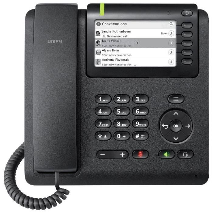 Unify OPENSCAPE DESK PHONE CP600E [M2] - Version UK - 4050026031577