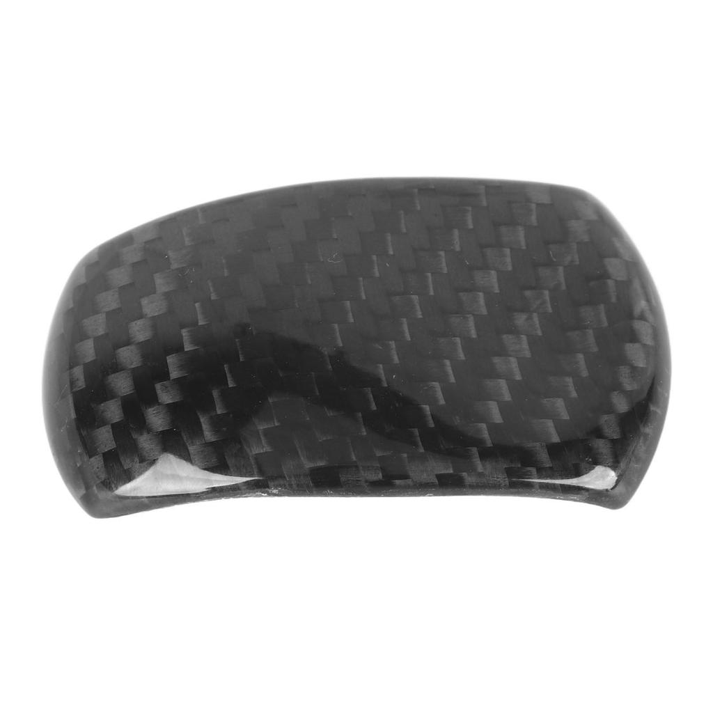 Gear Shifting Lever Knob Cover Carbon Fiber Shifter Head Decal Sticker for GTR R35 2008‑2015