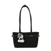 Pu Suede Shoulder Bag For Women With Zipper Closure And Inner Pouch For Daily Use