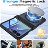 Galaxy Z Flip 8 Case With Magnetic Snap-on Design Frosted Matte Finish Full Coverage Protection Built-in Screen