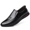 2019 Newest Men Shoes Microfiber Leather Men Dress Shoes Men's Business Casual Classic Gentleman Shoes Leather Casual Shoes Lh55
