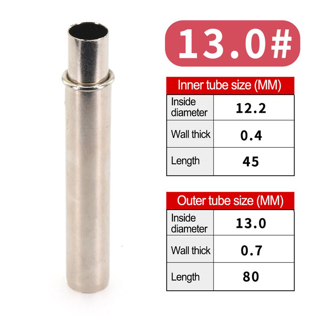 Connecting Tube Rod Connecting Tube 30-45mm Length 5.4mm-12.2mm Inner Diameter