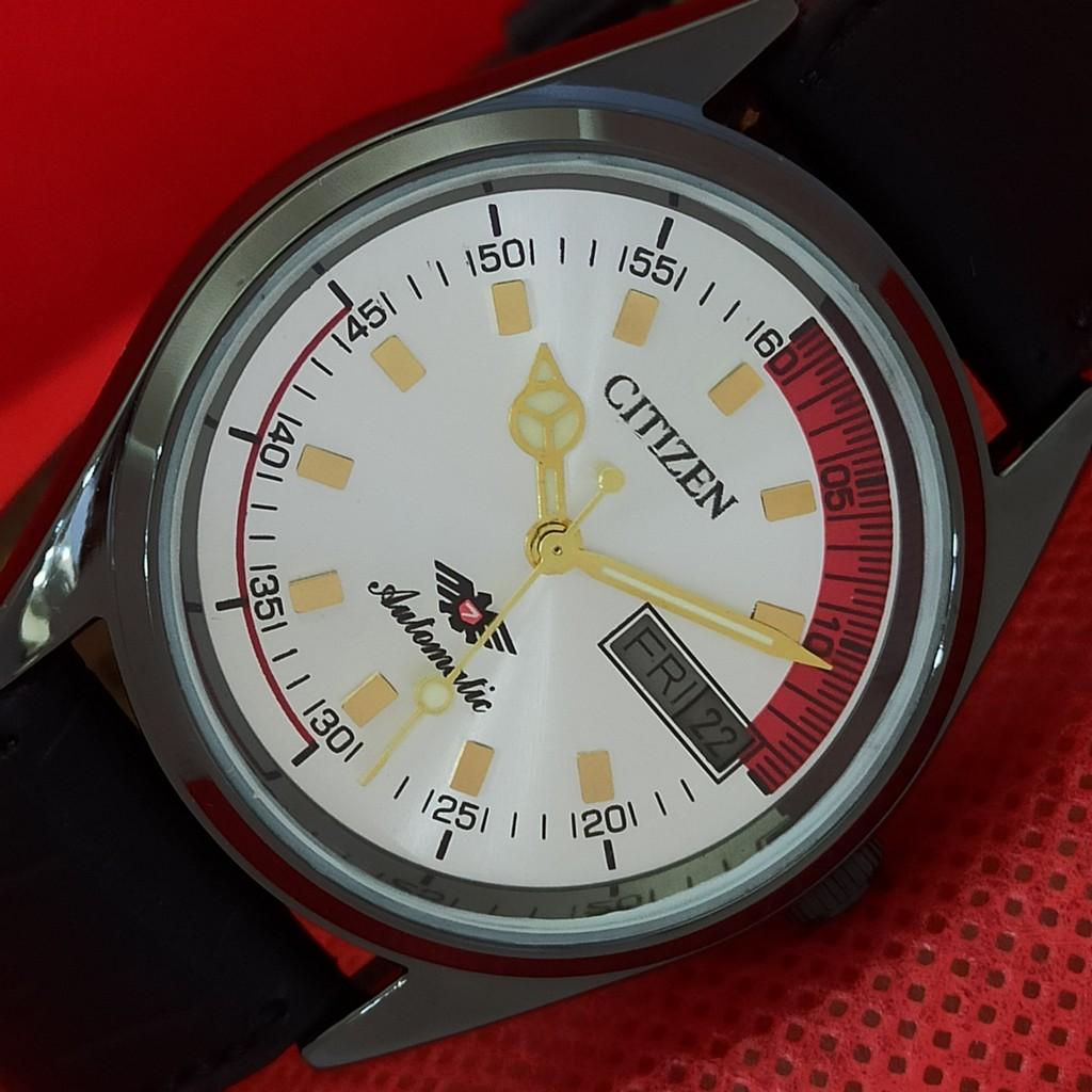 

REFURBISHED VINTAGE CITIZEN AUTO 8200 JAPAN MENS D/D SILVER WATCH 565a-a299520-9 SKU565a-a299520