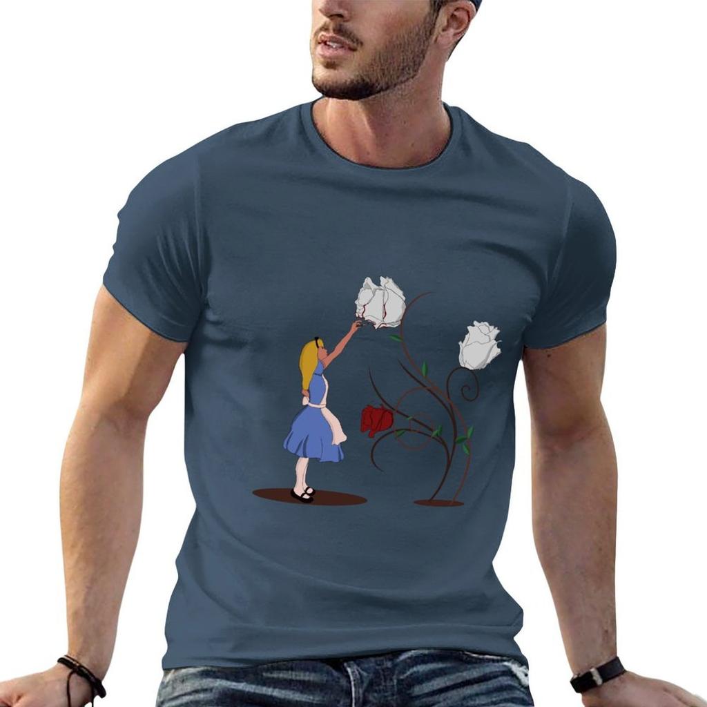 Painting Wonderland Tshirt Antipilling Casual Tshirt