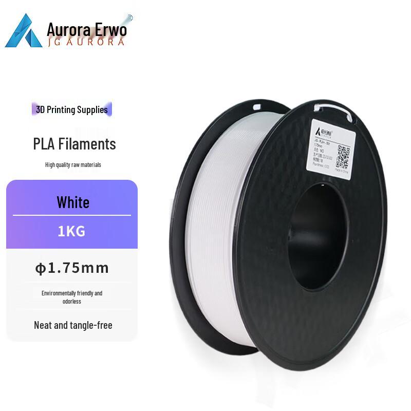 Aurora Work PLA 3D Printer Filament CN plug (adapter included)