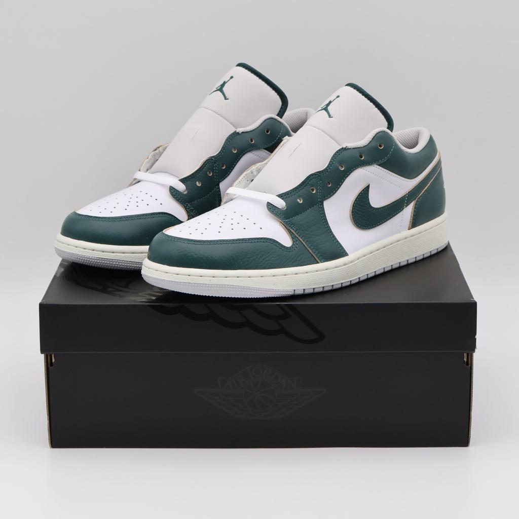 FQ7687-300 Nike Air Jordan 1 Low SE Oxidized Green White Sail (a bărbaților)