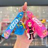 KPOP Witch Hunter Keychain, Korean Wave Animation Demon Hunter Pvc Schoolbag Pendant Keychain