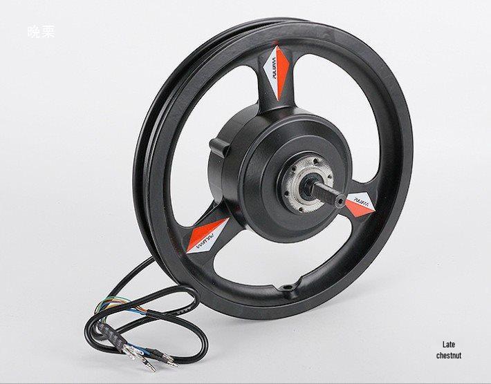 Bicicleta Elétrica Dobrável 14" com Motor Brushless de Engrenagem 48V 400W/500W e Freio a Disco de Alta Velocidade.