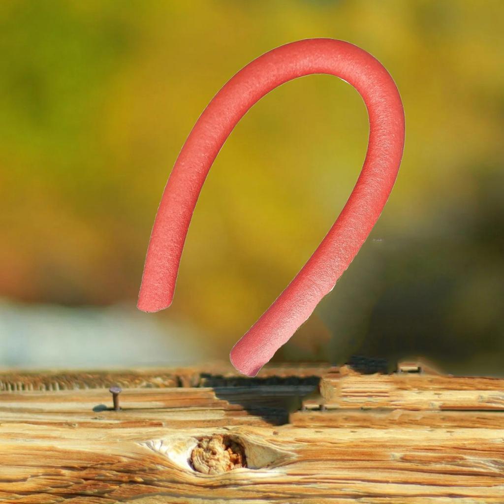 1-Pack Pool Float, Strong Buoyancy, Pool Aid, Center , No Holes, Red