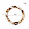 1PC Resin Handle Wallet Frame Kiss Buckle Woven Bag Handbag Crochet Bag Handle DIY Handicraft Accessories