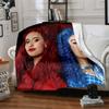 1pc Descendants The Rise of Red2 Blanket, Gift, for Men and Women, Soft Blanket, Good for Sofa Bed Couch Travel, Lightweight Flannel Blanket