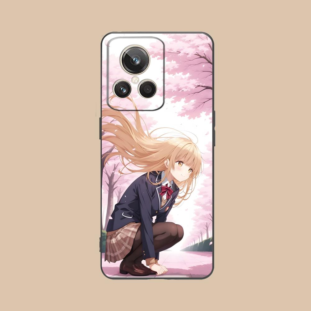 

Angel Mahiru Shina Phone Case for Realme 15 14 13 12 11 10 9 Pro Plus T i Lite 5G Soft TPU Shockproof Cover realme 9i 5G