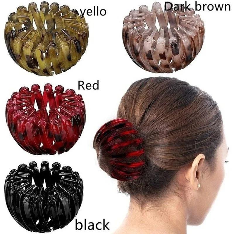 Neue Mädchen Damen Haarspange Greifer Haarspange Koreanische Haarspange Schwanz Pferdeschwanz Schnalle Haarschmuck