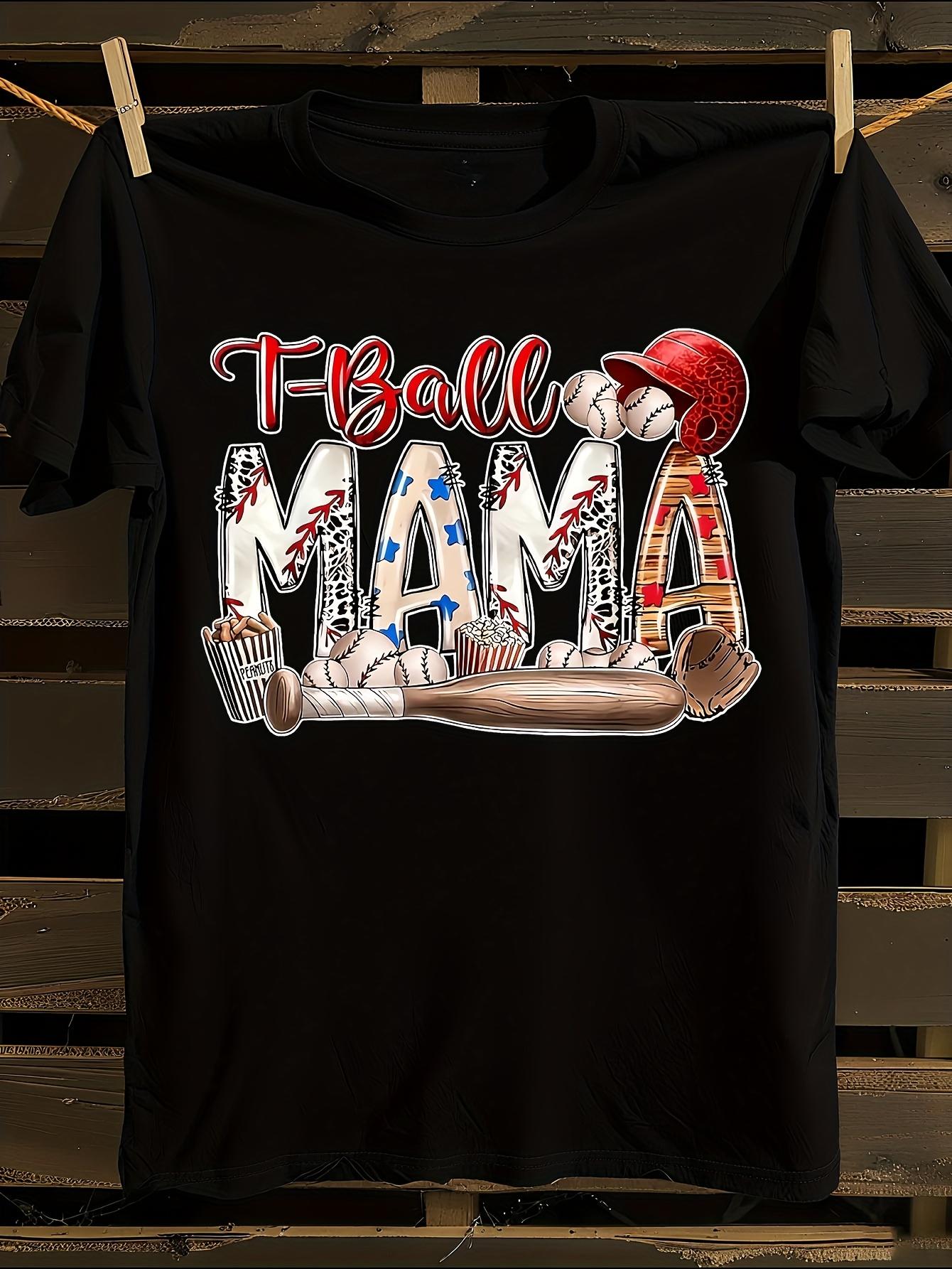 WoTball Mama Graphic Tshirt M