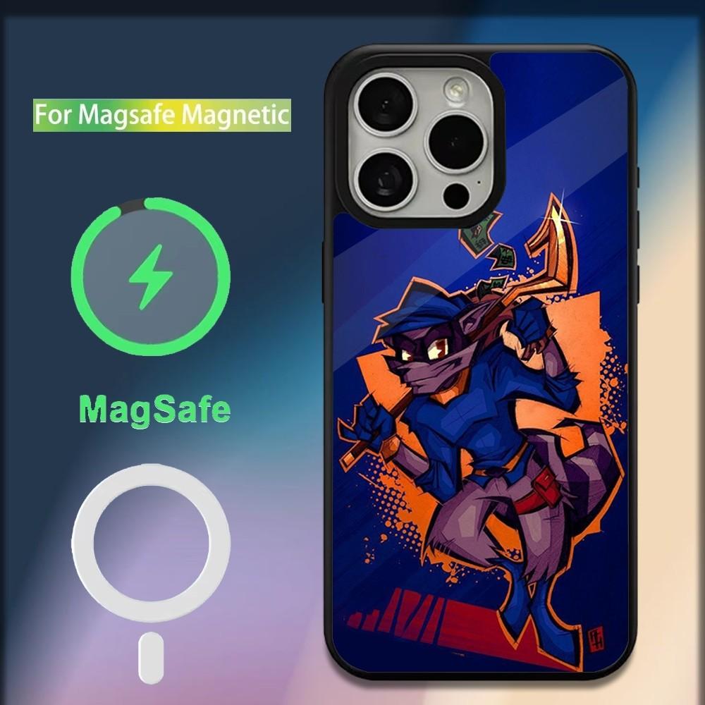 

Cartoon Sly C-Cooper Phone Case For iPhone 16,15,14,13,12,11,Plus,Pro,Max,Mini Magsafe Magnetic Wireless Charging iPhone12PROMAX