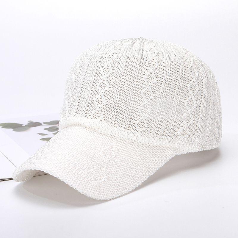 Hat Women's Summer Mesh Breathable Baseball Cap Casual Fashion Cap Outdoor Hollow Sunshade Sun Hat