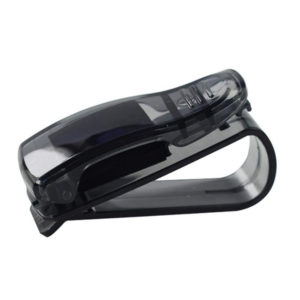 

Universal Car Glasses Clip Auto Accessories, Sun Visor Sunglasses Holder for Car Interior 6.5*2.5*3.5cm чёрный