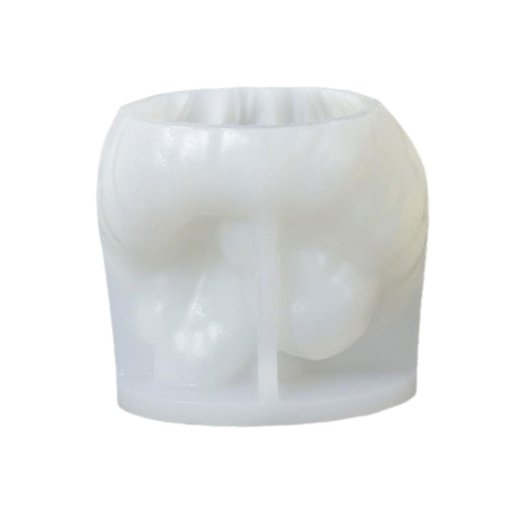 Flexibel Ängelros Aromaterapi Ljus Silikonform Och Snäcka Ängel Doftsten Hantverkssats För Heminredning