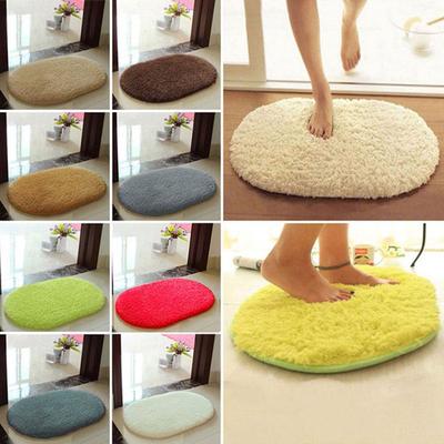 30*40cm Anti-Skid  Shaggy Area Rug Home Bedroom Bathroom Floor Door Mat