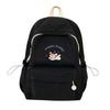 School bag dopamine ins wind cute embroidery school bag simple large capacity versatile commuter backpack travel lightweight backpack