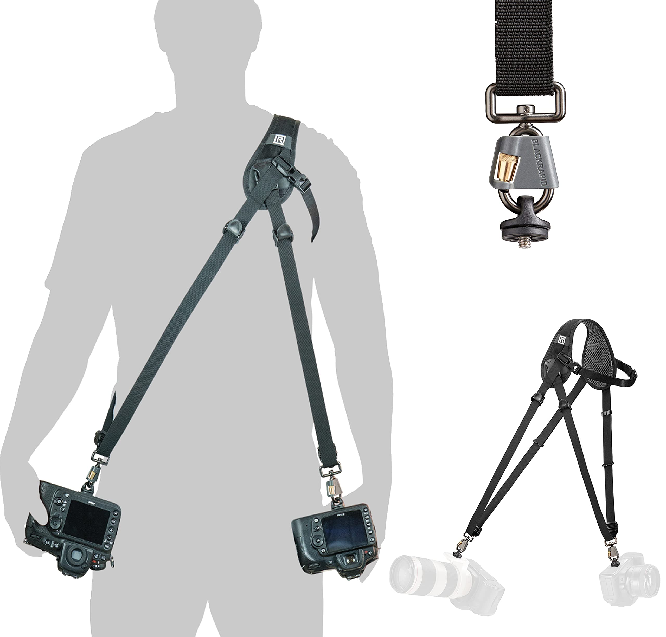 

BLACKRAPID camera strap Hybrid Breeze 2 camera strap diagonal strap 020674 Single-lens quick-shooting []