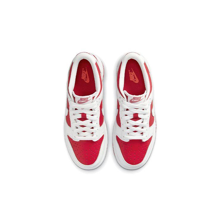 Nike Dunk Low GS Championship Red Trampki Dziecięce University-Red White Total-Orange CW1590-600