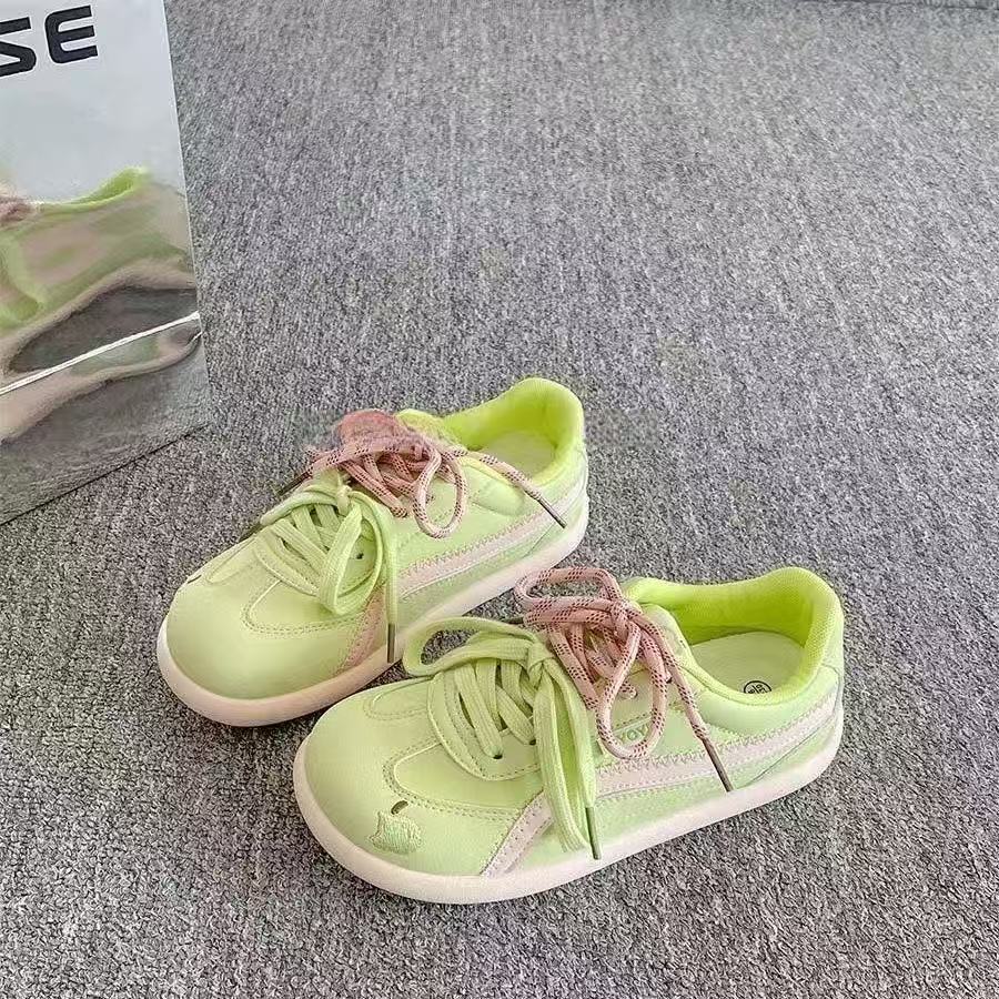 

Platform-soled Dexun shoes New green apple board shoes Lightweight sports and leisure shoes 35【foot length 22.5cm】 зеленого яблока
