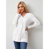 YYFS Women's Fashion Casual Fall Winter Solid Color Print Long Sleeve Sweaters