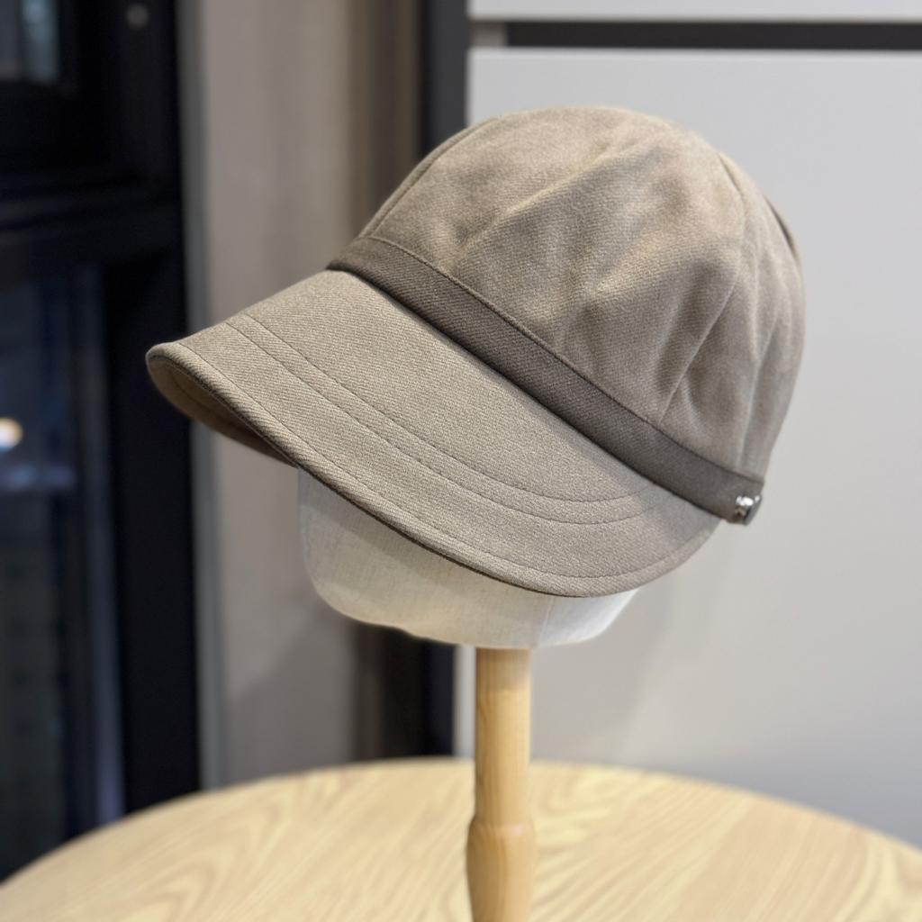 Zhao Lusi's Same Style Baseball Cap for Women, New Autumn and Winter Versatile Wide-brimmed Cap That Covers the Face and Makes the Face Look Smaller