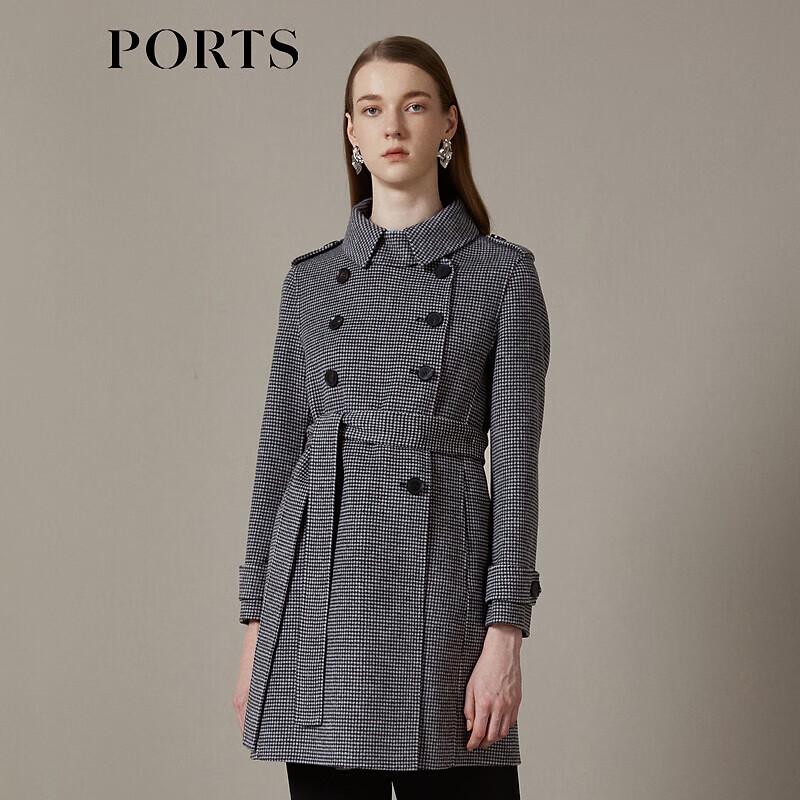 

PORTS Women s Long-Sleeve Medium-Long Coat S (US 4)