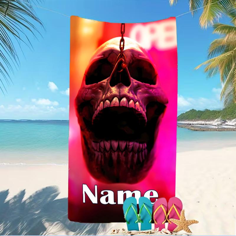 Customizable Personalized Beach Towels Final Destination Themed designs.Suitable for the Beach, Yoga, Sports;ideal As Beach Accessories