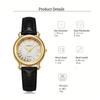 New Women Watches Fashion Leather Wristwatch Casual Quartz Watch Simple Rhinestone Ladies Clocks Relogio Feminino Woman Watch