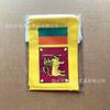(SKY FLAG)Sri Lanka Bunting Flags 14x21cm 20pcs/lot Sri Lanka String Flags Pennant Banner for Festival Party Decoration