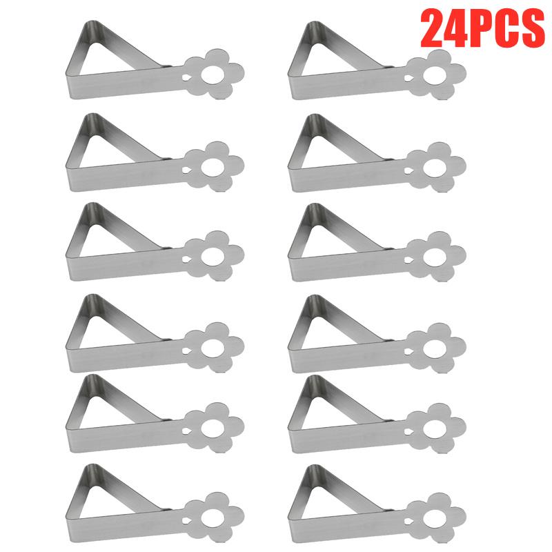 Stainless Steel Table Cloth Clip Wedding Picnic Table Cover Clip Holder Tablecloth Stable Clips for Restaurant Fixed Clip