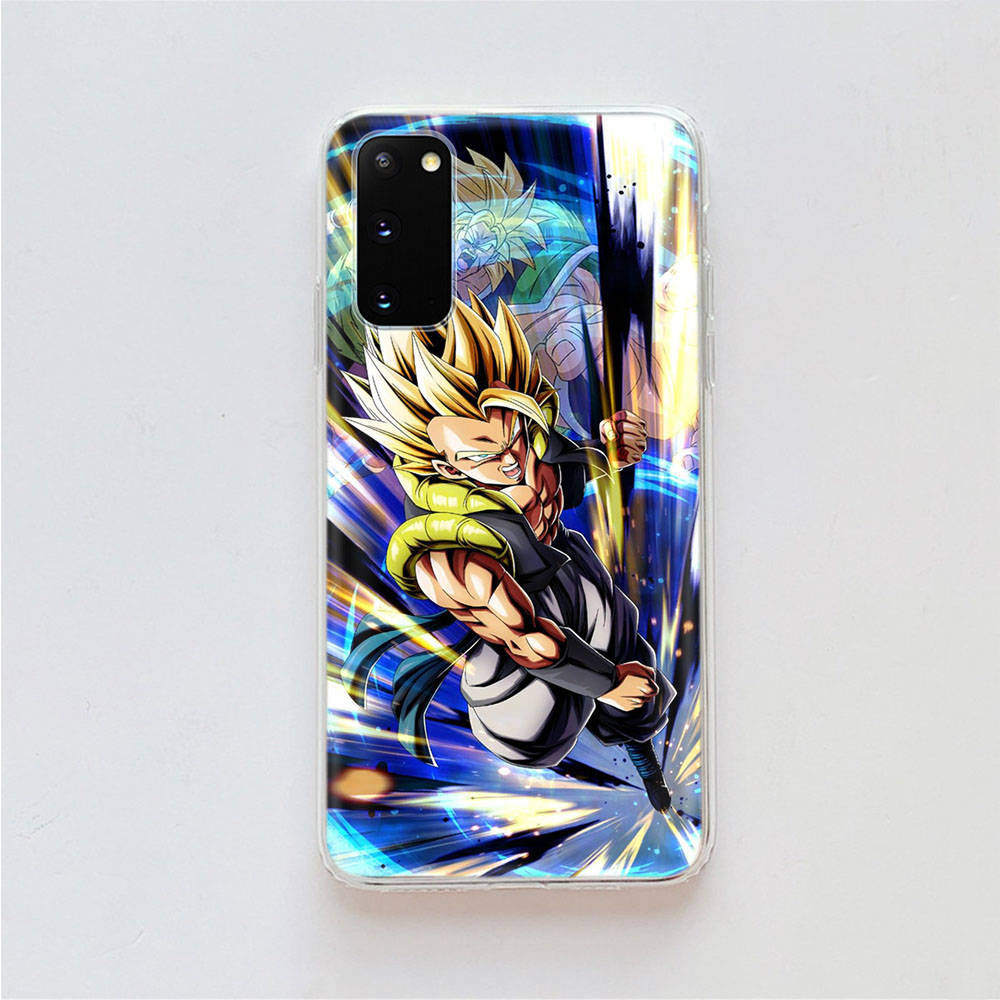 AD67 Dragon Ball Vegeta Clear Case for Samsung A04 A14 A23 A34 A54 M23 M33 M52 M53 Realme 10 9 C30S C35 C55 VIVO Y02 Y21 Y33S Y51 X80 V25 Cover