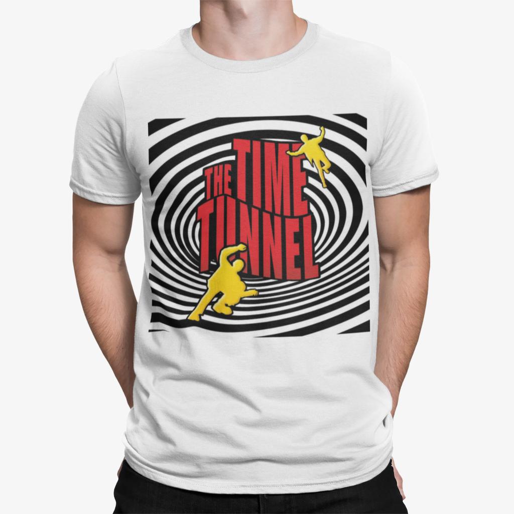 homage 80s 90s stag do tv show film movie t shirt for the time tunnel fans