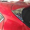 For Mazda 3 Mazda3 Axela 2014 2015 Hatchback Chrome Rear Window Cover Trim Side Wing Spoiler Frame Trims Car Accessories