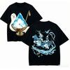 Vintage Washed Witch Hat Atelier Anime Fantasy Manga Seinen Japanese Manga Printed Cotton T-shirt Men Women Tee Summer Casual Fashion Streetwear