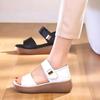 New Soft-soled, Casual, Lightweight and Large-sized Women's Sandals and Flat Shoes