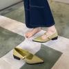 Fashion Fashion High-quality Woman Shoes 2025 Autumn New Women's Pointed Mary Jane Shoes Simple Temperament Women Casual Shoe Zapatos