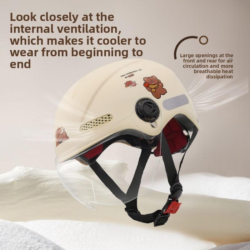 Child Safety Helmets 8 To 15 Years Old Boys Electric Hat Older Children Children Teen Safety Helmets