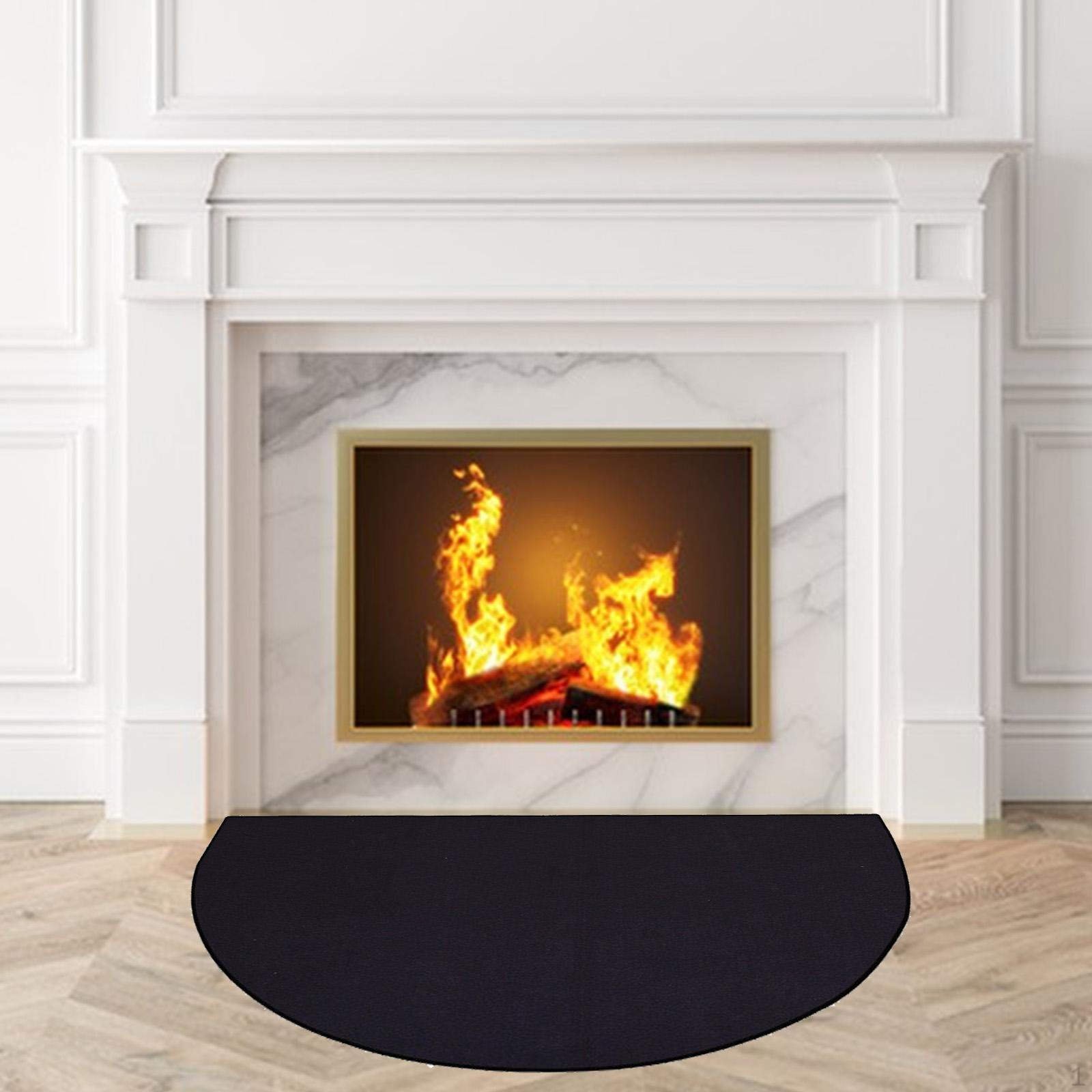 

Вогнестійкий килимок для каміна Вогнестійкий гриль для барбекю Захист підлоги Сповільнювач для вогнища Style D