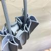 Japanese & Korean Style Soft Leather Ruffled One-Shoulder Mini Phone Bag - Casual, Stylish, Crossbody, Small Bag